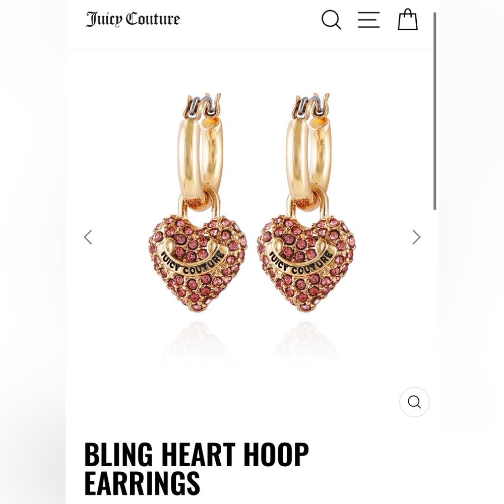 juicy couture earrings